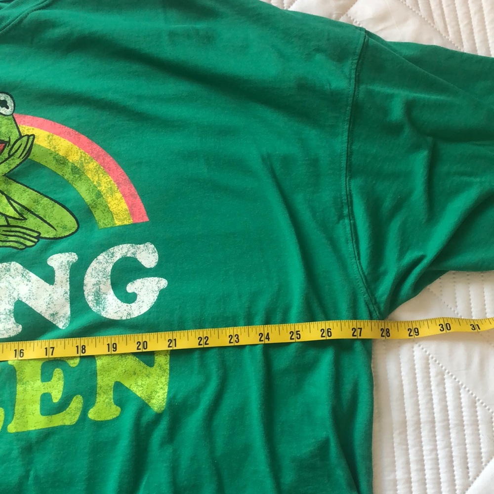 Disney Store Going Green T-shirt With Kermit. Size XXL . 50% cotton and 50% poly - Picture 5 of 10